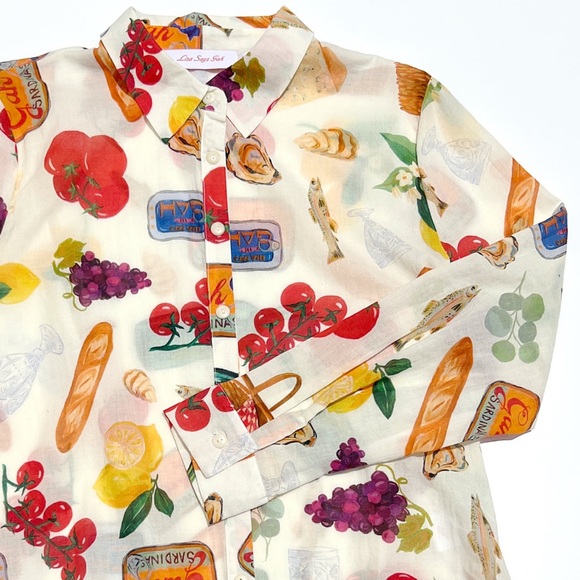 Lisa Says Gah Tessa Italian Summer button down - Picture 9 of 16